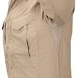 Рубашка Helikon-Tex DEFENDER Mk2 long sleeve PolyCotton Ripstop Khaki KO-DF2-PR-13, фото 11