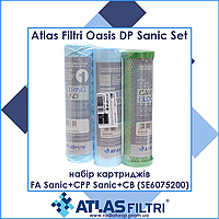 Набір картриджів Atlas Filtri  OASIS DP Sanic (FA Sanic+CPP Sanic+CB) (SE6075200)