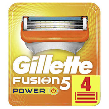 Змінні касети для гоління Gillette Fusion 5 Power 4 шт