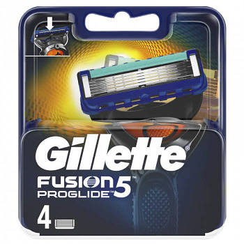 Змінні касети для гоління Gillette Fusion 5 Proglide 4 шт