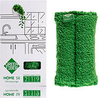 Губка GreenWay Green Fiber HOME S8, Инволвер, зеленая (08045)
