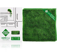 Салфетка GreenWay Green Fiber HOME S12, Файбер Твист, зеленый (08056)