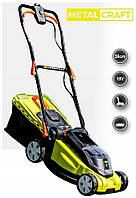 Аккумуляторная газонокосилка METALCRAFT 18V 4Ah 36CM