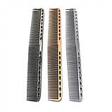 Гребінець для волосся металевий SPL 13700, фото 2