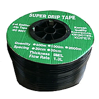 КАПЕЛЬНАЯ ЛЕНТА  SUPER DRIP TAPE 10СМ (БУХТА 1000 М) КОРЕЯ