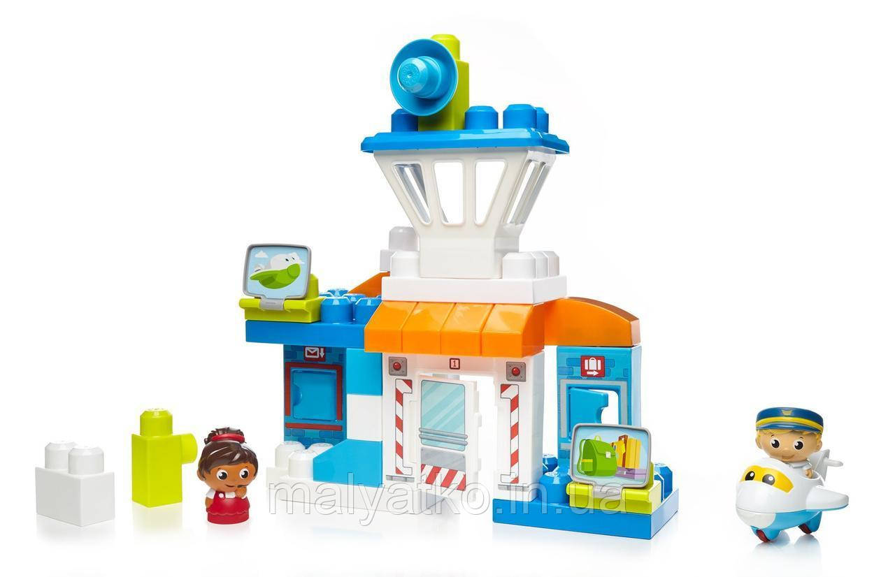 Конструктор Аеропорт skybright airport building Mega Bloks First Builders DPJ56