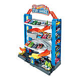 Чотирьохповерховий гараж для машинок Hot Wheels, фото 10