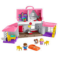 Музыкальный дом Фишер Прайс Fisher-Price Little People Big Helpers Home