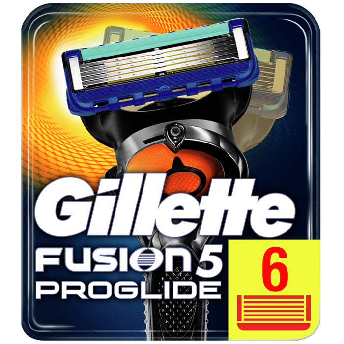 Змінні касети для гоління Gillette Fusion 5 Proglide 6 шт