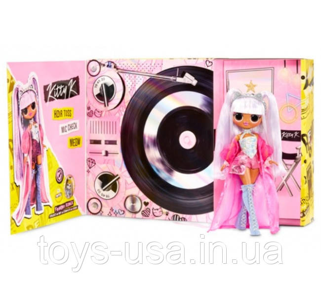 Лялька ЛОЛ Сюрприз! Королева Кітті L. O. L Surprise! Outrageous Millennial Girls Remix Kitty K, фото 1