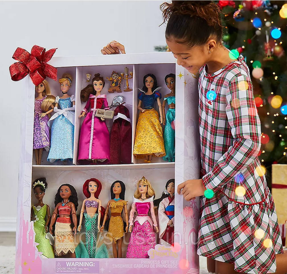 Набір ляльок 11 принцеси Діснея Disney Princess Classic, фото 1