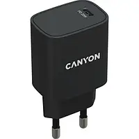 Адаптер питания для телефона Canyon CNE-CHA20B02 Black PD 20W