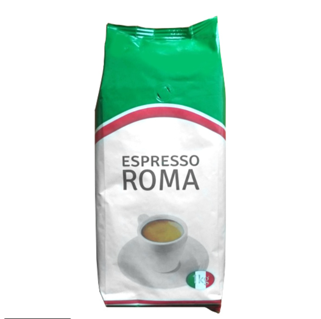 Кава у зернах 1 кг Арабіка Робуста Віденська кава Espresso Roma