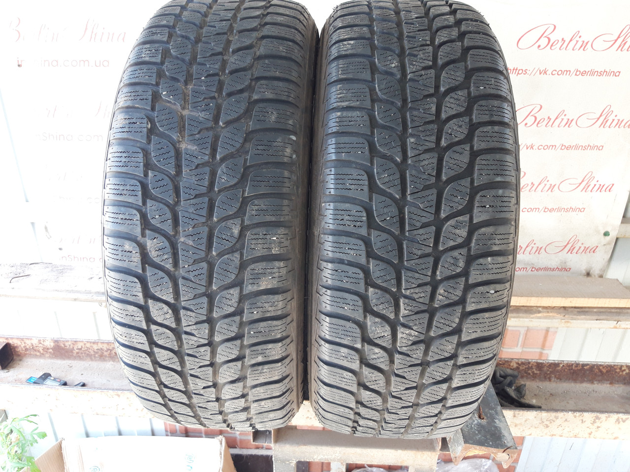 Пара зимових шин 195/55/16 Bridgestone Blizzak LM-25 RunFlat, з Німеччини без пробігу в Україні