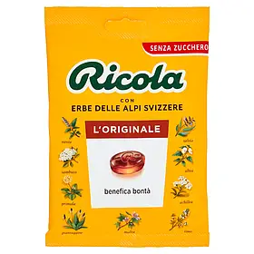 Льодяники Ricola L'Originale Без цукру 70g