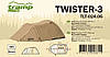 Туристичний намет Tramp Twister 3; 3-місна. Кемпінговий намет Трамп TLT-024.06-olive., фото 6