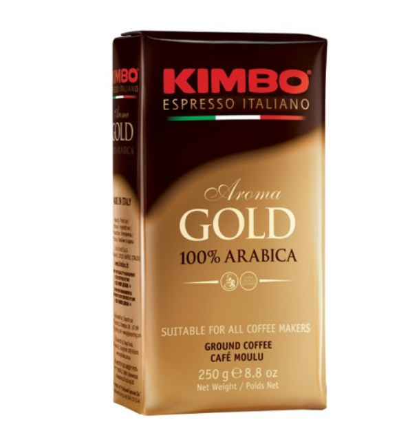 Кава у зернах KIMBO AROMA GOLD 100% ARABICA 250г
