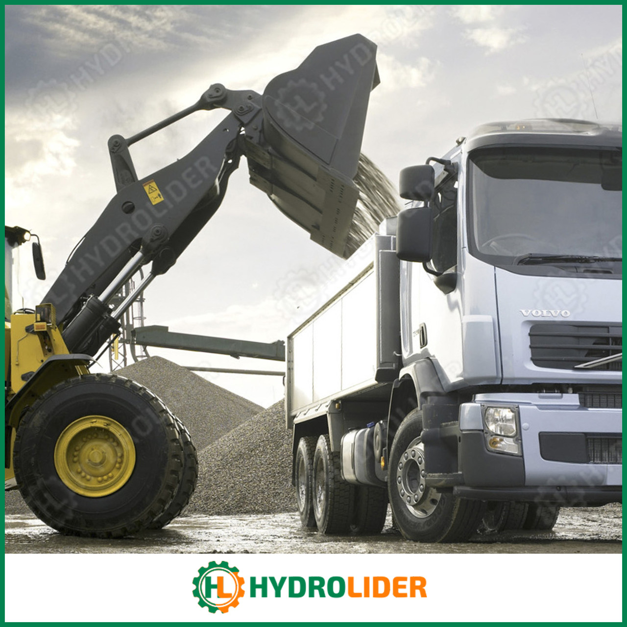 Гідравліка Hyva на спецтехніку з алюмінієвим баком, фото 1