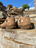 Берці черевики чоловічі літні, шкіряні берці черевики тактичні сітка, літні армійські черевики військові зсу, фото 3