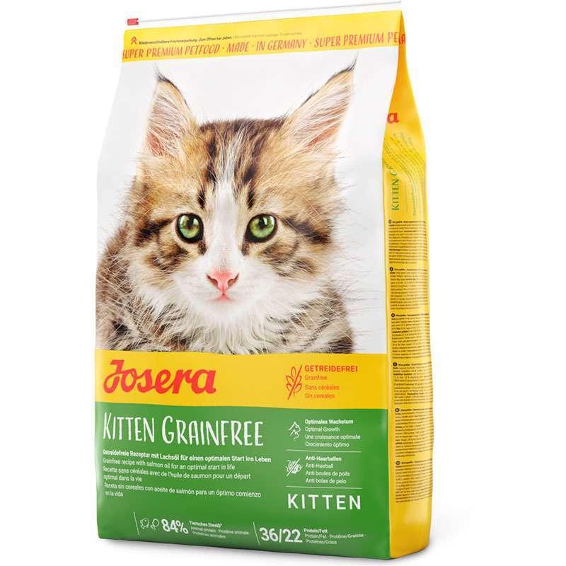 Josera (Йосера) Kitten Grainfree — Сухий беззерновий корм із свійською птицею для кошенят, вагітних кішок 400 g