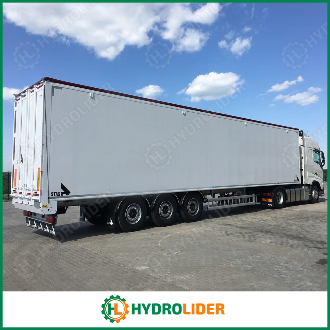 Гідравліка Hyva на щеповоз, фото 1