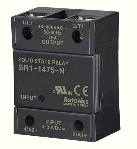 Реле твердотільне 75А, 480 VAC, управління 4...30 VDC