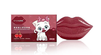 Гідрогелеві патчі для губ SERSANLOVE Cherry Honey Moisturizing Lip Mask з екстрактом вишні 20 шт УЦІНКА