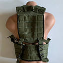 Ремінно-плечова система (РПС) Розвантажувальний жилет Cordura 400D (Оливковий), фото 3
