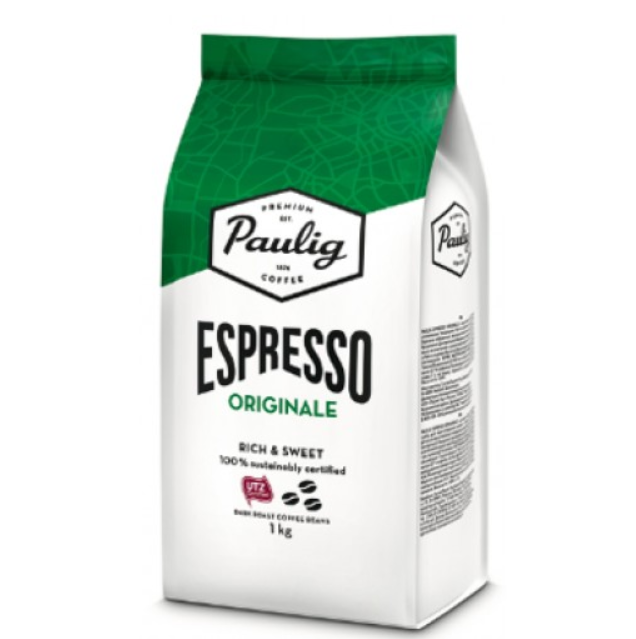 Кава в зернах 1 кг Арабіка Робуста Паулік Еспресо Paulig Espresso Originale