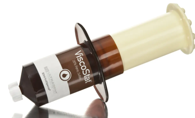 Viscostat, шприц-диспенсер 30 мл, гемостатик-гель, сульфат заліза 20%, Ultradent, фото 1