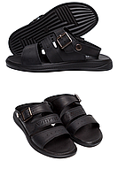 Чоловічі шкіряні сандалі з натуральної шкіри на літо *97ч.кр*