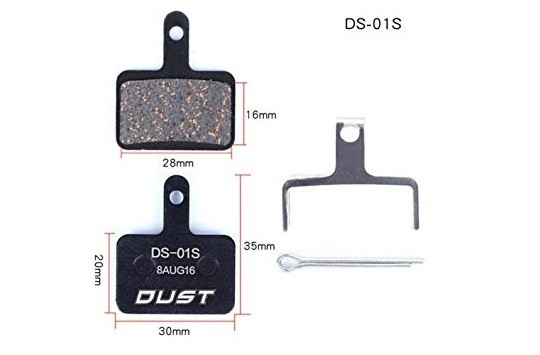 Колодки DUST DS-01S напівметал
