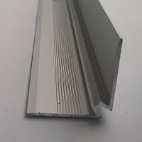 Внутрішній профіль для вінілової LVT плитки товщиною 3 мм Срібло 2,7 м