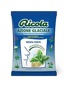 Леденцы Ricola Azione Glaciale Menta Без цукру 70g