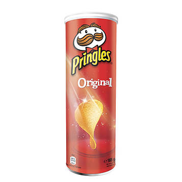 Чіпси Pringles Original класичні 165 г, 19шт/ящ