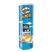 Чипсы Pringles Salt & Vinegar соль и уксус, 165 г, 19шт/ящ
