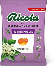 Льодяники Ricola Fiori Di Sambuco Senza Zucchero 70g