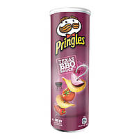 Чипсы Pringles Texas Bbq Sauce барбекю 165 г, 19шт/ящ