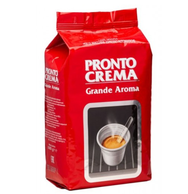 Кава в зернах 1КГ Лаваца лавазза натуральна кава зернова Lavazza Pronto Crema