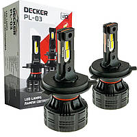 Светодиодные автолампы Decker LED PL-03 H4 (2шт.)