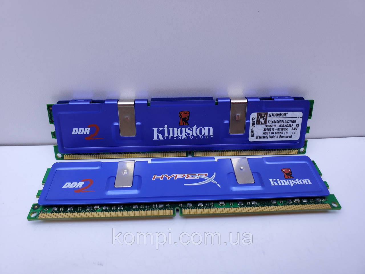 Оперативная память Kingston 4Gb Kit (2x2Gb) ddr2 PC2-6400