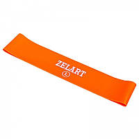 Еспандер стрічковий 6410-OR Стрічка опору ZELAR оранжевий силікон 500x50x1 L