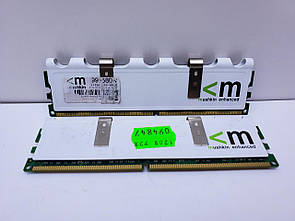 Оперативная память Mushkin 4Gb Kit (2x2Gb) DDR2 800Mhz PC2-6400 cl4