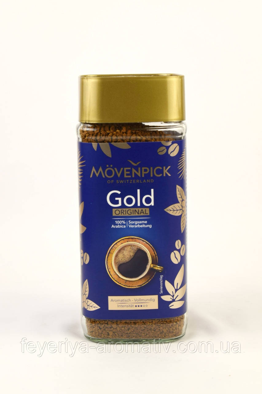 Кава розчинна Movenpick Gold Original 200гр. (Німеччина), фото 1