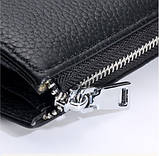 Чоловічий шкіряний гаманець Leather Collection (2769), фото 2