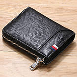 Чоловічий шкіряний гаманець Leather Collection (2769), фото 6