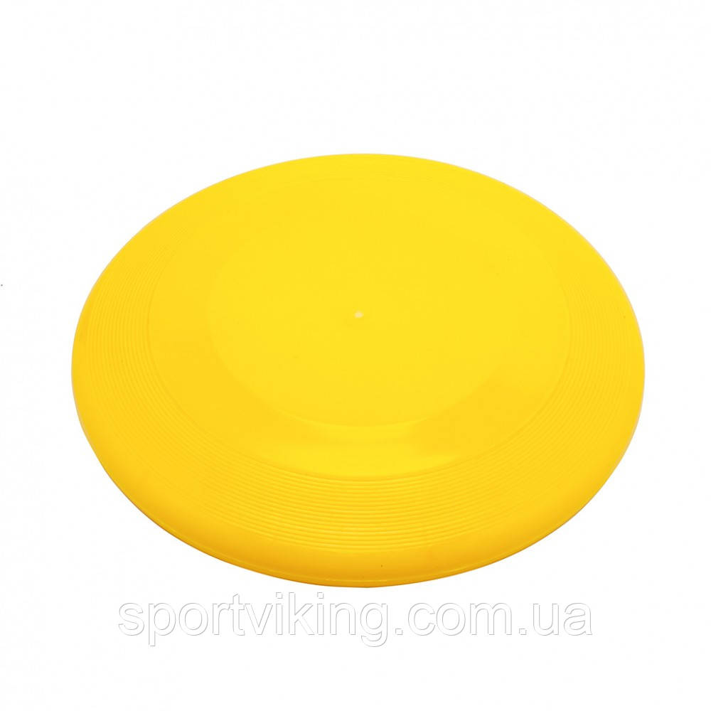 Літаюча тарілка фрісбі IVN жовтий