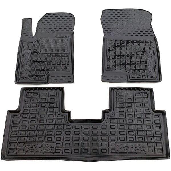 Резінові килимки в салон Хавal Jolion 2020-, фото 1