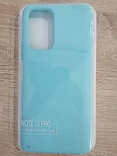 Чохол для Xiaomi Redmi Note 10 Pro Silicone Case Mint