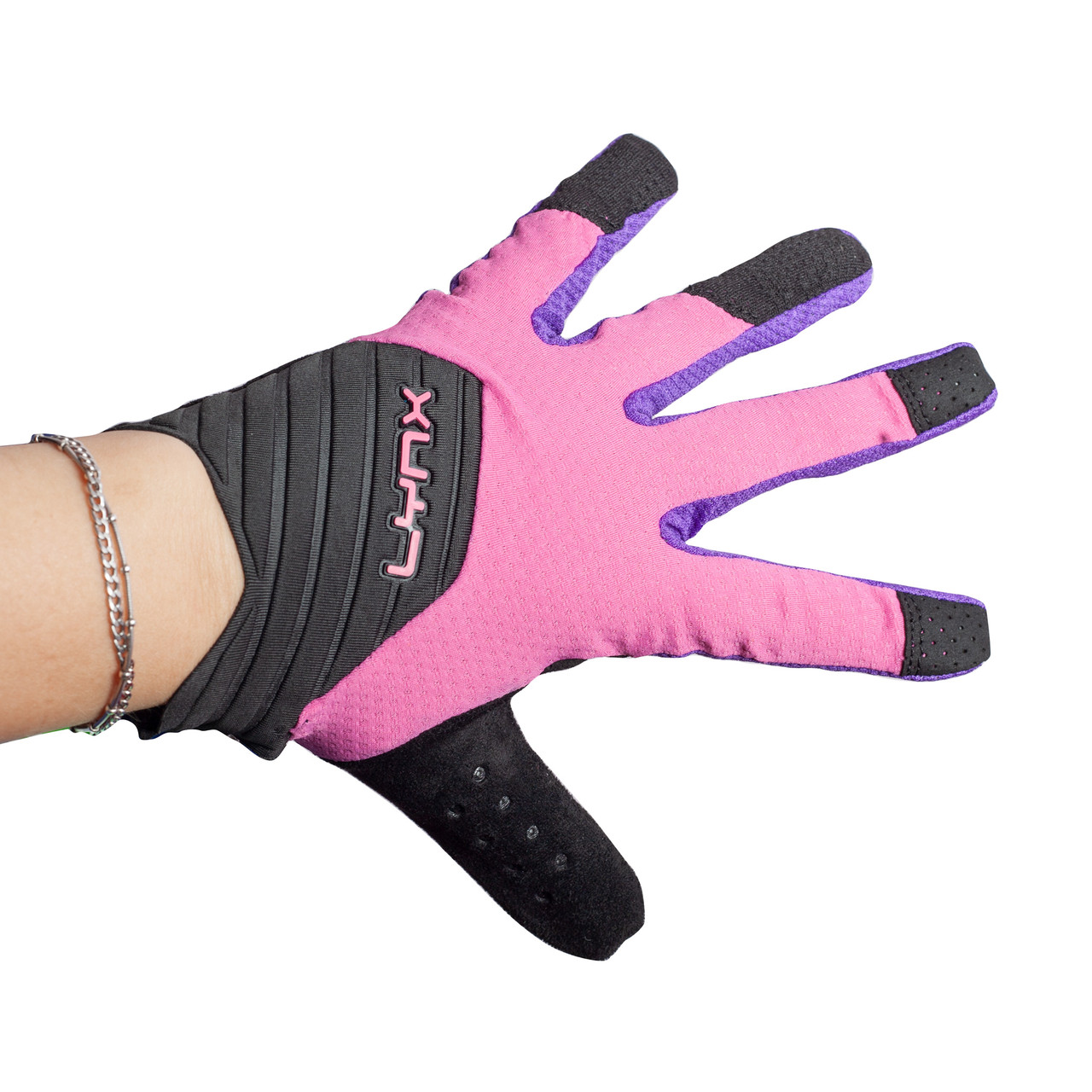 Рукавички LYNX Expert Long Pink